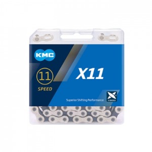  KMC  KMC 1단 체인 X11 실버/그레이 P라인(4단) 브롬톤 호환가능